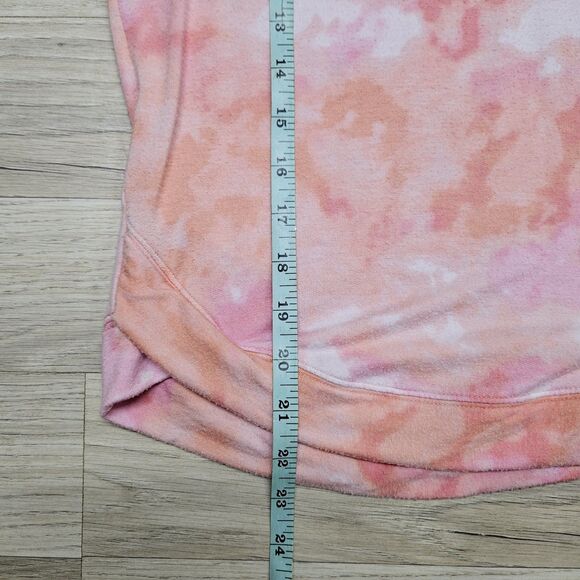 Athleta Womens Pink Tie Dye Longsleeve Shirt XS - Picture 6 of 9